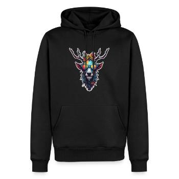 Wendigo / Evil Spirit / Possessive / Horror - Men’s Premium Organic Hoodie - black - Front - Nico (187cm)