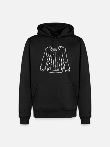 Sweater rental - Men’s Premium Organic Hoodie - black
