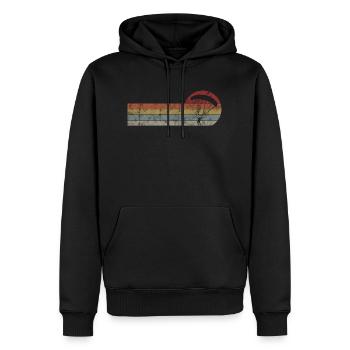 Fallschirmspringer Fallschirm Fallschirmspringen - Männer Premium Bio Hoodie - Schwarz - Vorne - Nico (187cm)