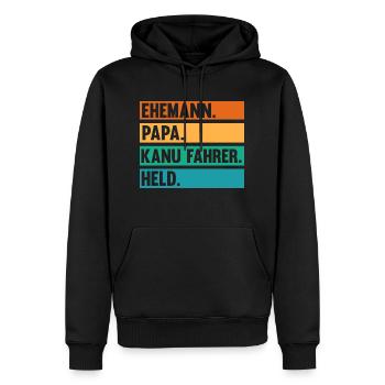 Schullehrerin Lehrerin - Männer Premium Bio Hoodie - Schwarz - Vorne - Nico (187cm)