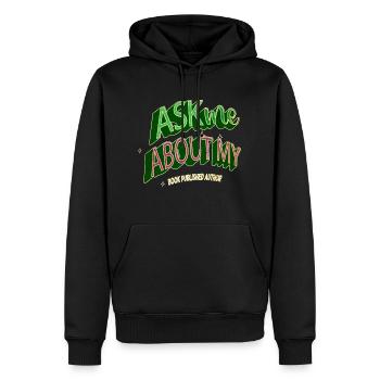 computer language birthday - Männer Premium Bio Hoodie - Schwarz - Vorne - Nico (187cm)