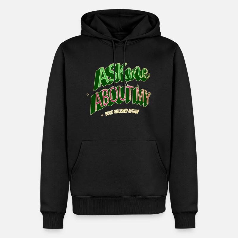 computer language birthday - Männer Premium Bio Hoodie - Schwarz