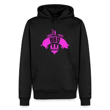 Gnomes Grill BBQ Pelouse Arrière-cour Grillades Nourriture Amour - Sweat à capuche Premium bio Homme - noir - Devant - Nico (187cm)
