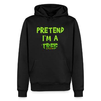 Faites semblant DANS UN ARBRE, Costume d’Halloween Cadeau d’octobre - Sweat à capuche Premium bio Homme - noir - Devant - Nico (187cm)