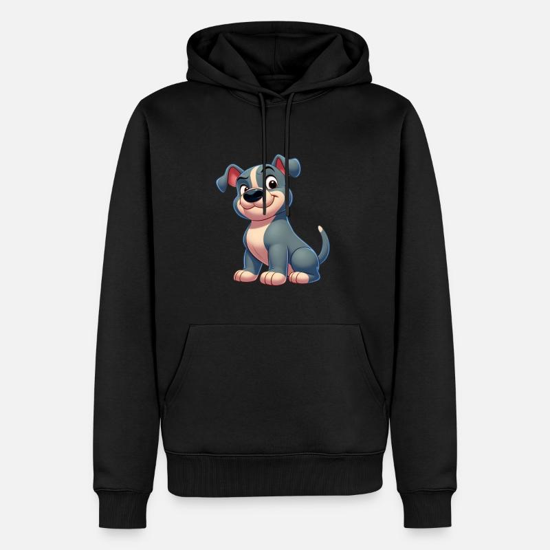 Pitbull 2 - Männer Premium Bio Hoodie - Schwarz