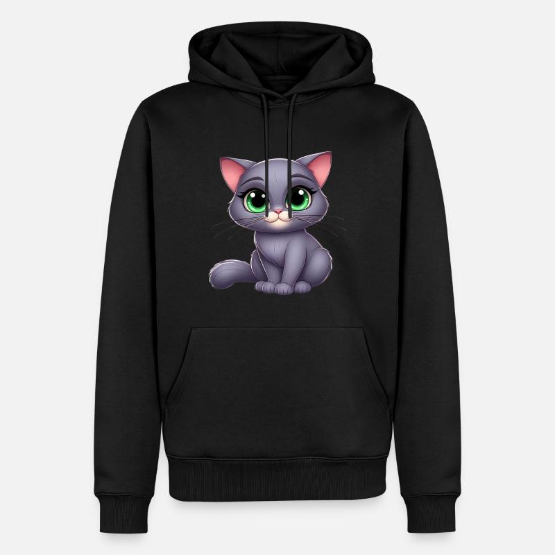 Kartäuser 17 - Männer Premium Bio Hoodie - Schwarz
