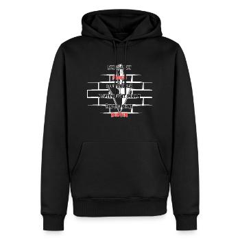 Maurer Handwerker - Männer Premium Bio Hoodie - Schwarz - Vorne - Nico (187cm)