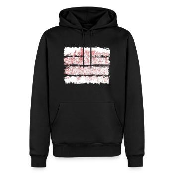 Ville usa illinois america travel états-unis - Sweat à capuche Premium bio Homme - noir - Devant - Nico (187cm)