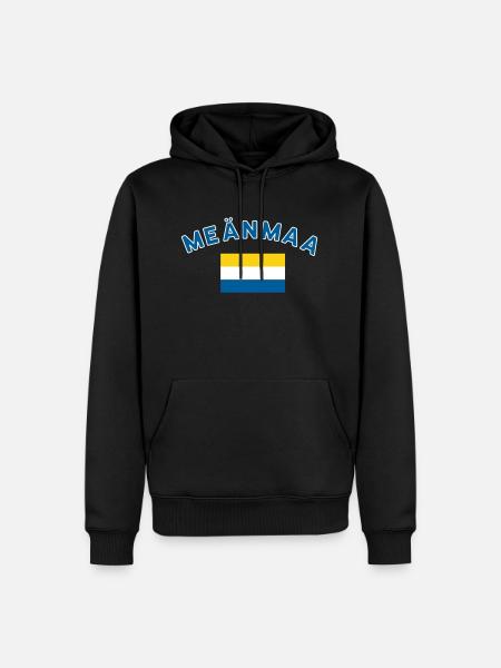 Meänmaa - Men’s Premium Organic Hoodie - black