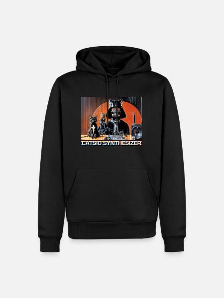 Catsio Synthesizer - Männer Premium Bio Hoodie - Schwarz