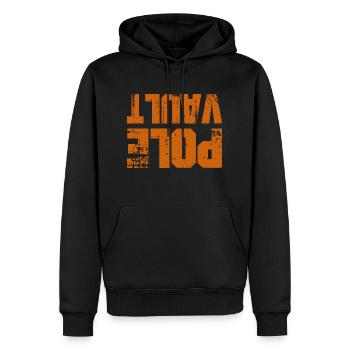 Stabhochsprung Stabhochspringen Turner Geschenk - Männer Premium Bio Hoodie - Schwarz - Vorne - Nico (187cm)