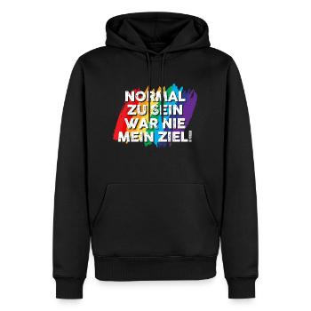 Schullehrerin Lehrerin - Männer Premium Bio Hoodie - Schwarz - Vorne - Nico (187cm)
