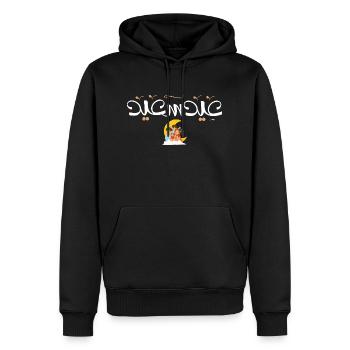 Islam Eid Mubarak - Männer Premium Bio Hoodie - Schwarz - Vorne - Nico (187cm)