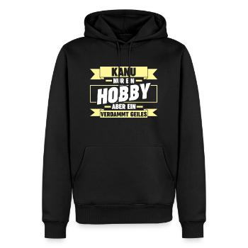 Kaffee Schullehrerin Lehrerin - Männer Premium Bio Hoodie - Schwarz - Vorne - Nico (187cm)