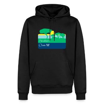 Southern Forest Regenwald - Männer Premium Bio Hoodie - Schwarz - Vorne - Nico (187cm)