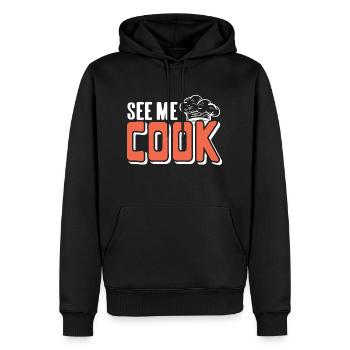 Se Me Cook Awesome T-Shirt For Cooks Present Gift - Männer Premium Bio Hoodie - Schwarz - Vorne - Nico (187cm)