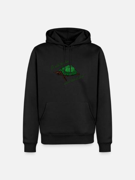 Go with the flow - Men’s Premium Organic Hoodie - 
