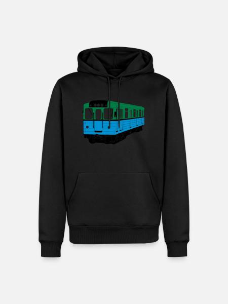 Kharkiv Metro - Men’s Premium Organic Hoodie - black