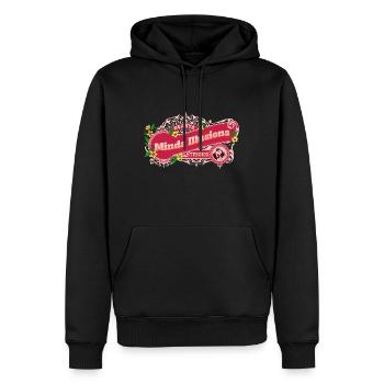 Couple Partners Engagement Wedding Valentine Lover - Männer Premium Bio Hoodie - Schwarz - Vorne - Nico (187cm)