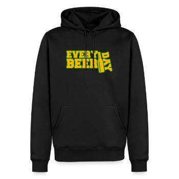 Every Beer Day Funny Party JGA Birthday Beer - Men’s Premium Organic Hoodie - black - Front - Nico (187cm)
