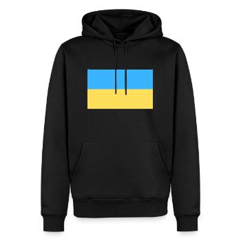 IMG 20220919 162334 2560 x 1800 pixel - Sweat à capuche Premium bio Homme - noir - Devant - Nico (187cm)