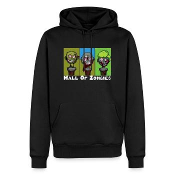 Cute Cartoon Zombie Hall of Zombies - Männer Premium Bio Hoodie - Schwarz - Vorne - Nico (187cm)
