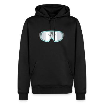 Ski or die skibrille winter - Männer Premium Bio Hoodie - Schwarz - Vorne - Nico (187cm)