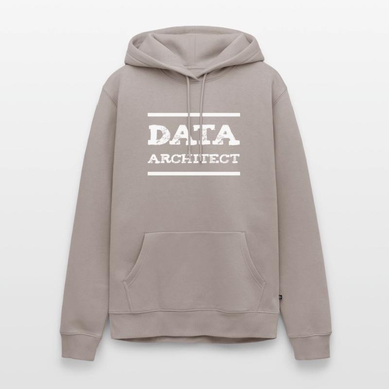 Data Architect Data Engineer IT Developer Men’s Premium Organic Hoodie