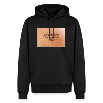 03DFE2D2 4E7E 4E8C 9B04 685491C9F258 chair de poule - Sweat à capuche Premium bio Homme - noir - Devant - Nico (187cm)
