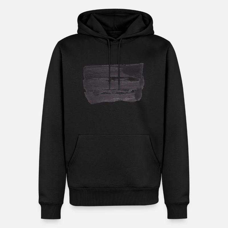 hintergrund inky - Männer Premium Bio Hoodie - Schwarz