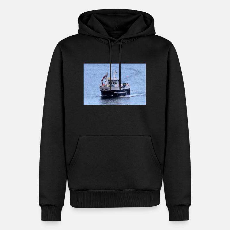 Der Seibo - Männer Premium Bio Hoodie - Schwarz