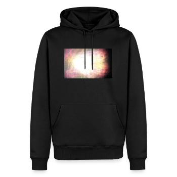 Raum, Fantasie, Licht - Männer Premium Bio Hoodie - Schwarz - Vorne - Nico (187cm)