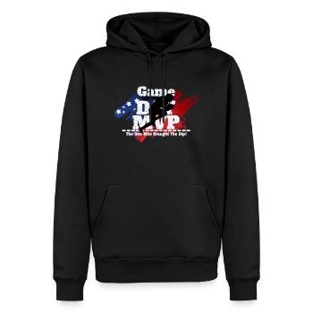 Game Day The One Who Brought The Dip - Men’s Premium Organic Hoodie - black - Front - Nico (187cm)
