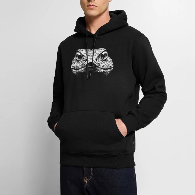 Python Sweat à capuche Premium bio Homme