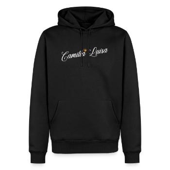 Camilla Name für Frauen Kinder Kleinkinder - Camilla - Männer Premium Bio Hoodie - Schwarz - Vorne - Nico (187cm)