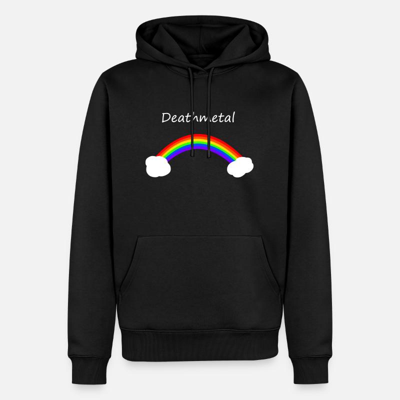 Death metal - Sweat à capuche Premium bio Homme - noir