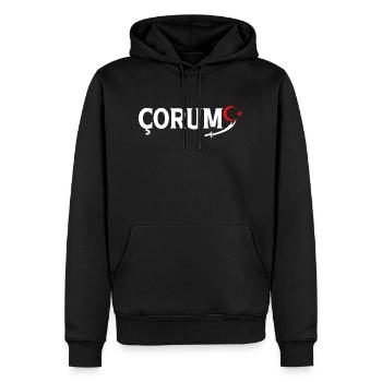 Çorum turkey alevi - Männer Premium Bio Hoodie - Schwarz - Vorne - Nico (187cm)