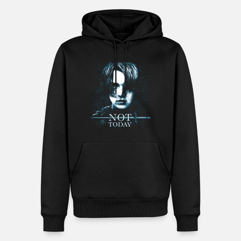 Game Of Thrones Arya Stark - Sweat à capuche Premium bio Homme - noir