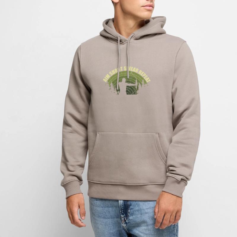 Spaß Bogenschießen Bogenjagd Bogenjäger Bogenjagd Bogenjagd Bogen Männer Premium Bio Hoodie