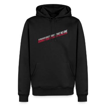 drinks from enemies skulls - Men’s Premium Organic Hoodie - black - Front - Nico (187cm)