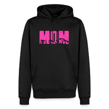 Vintage Classic Surfing T-Shirt Gift For Mom - Männer Premium Bio Hoodie - Schwarz - Vorne - Nico (187cm)