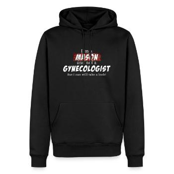 I'm a mason - Men’s Premium Organic Hoodie - black - Front - Nico (187cm)