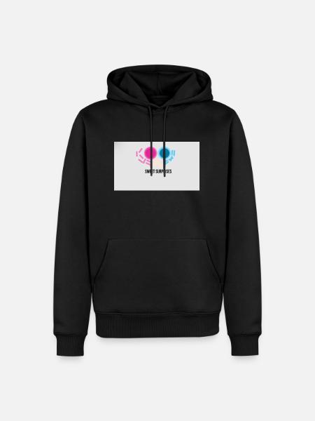sweet suprises - Men’s Premium Organic Hoodie - black