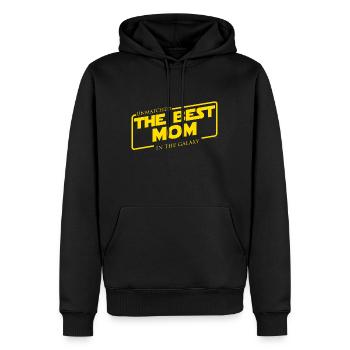 Die beste Mutter - Männer Premium Bio Hoodie - Schwarz - Vorne - Nico (187cm)