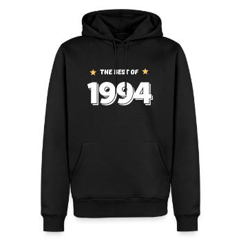 Das Beste aus 1994 - Männer Premium Bio Hoodie - Schwarz - Vorne - Nico (187cm)