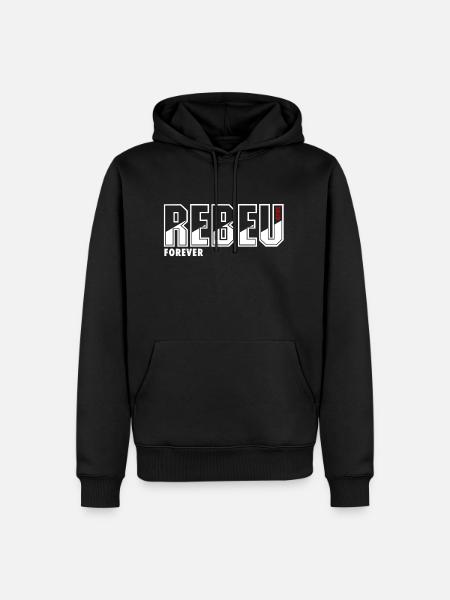 Rebeu forever 2023 - Sweat à capuche Premium bio Homme - noir