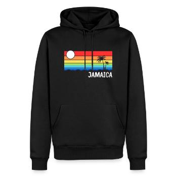 Jamaica Karibik Insel Urlaub - Männer Premium Bio Hoodie - Schwarz - Vorne - Nico (187cm)