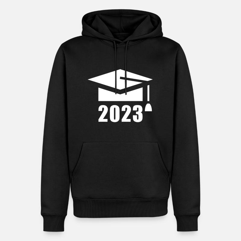 ABI 2023 | Abschlussfeier - Männer Premium Bio Hoodie - Schwarz