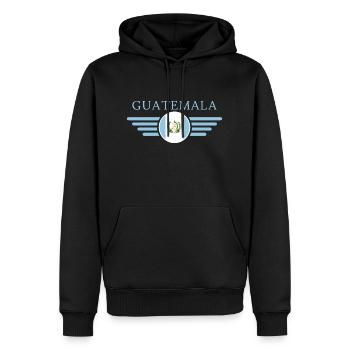 J’aime la Grèce, Style Design T-Shirt - Sweat à capuche Premium bio Homme - noir - Devant - Nico (187cm)