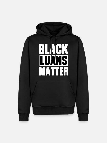 Black Luans Matter - Männer Premium Bio Hoodie - Schwarz